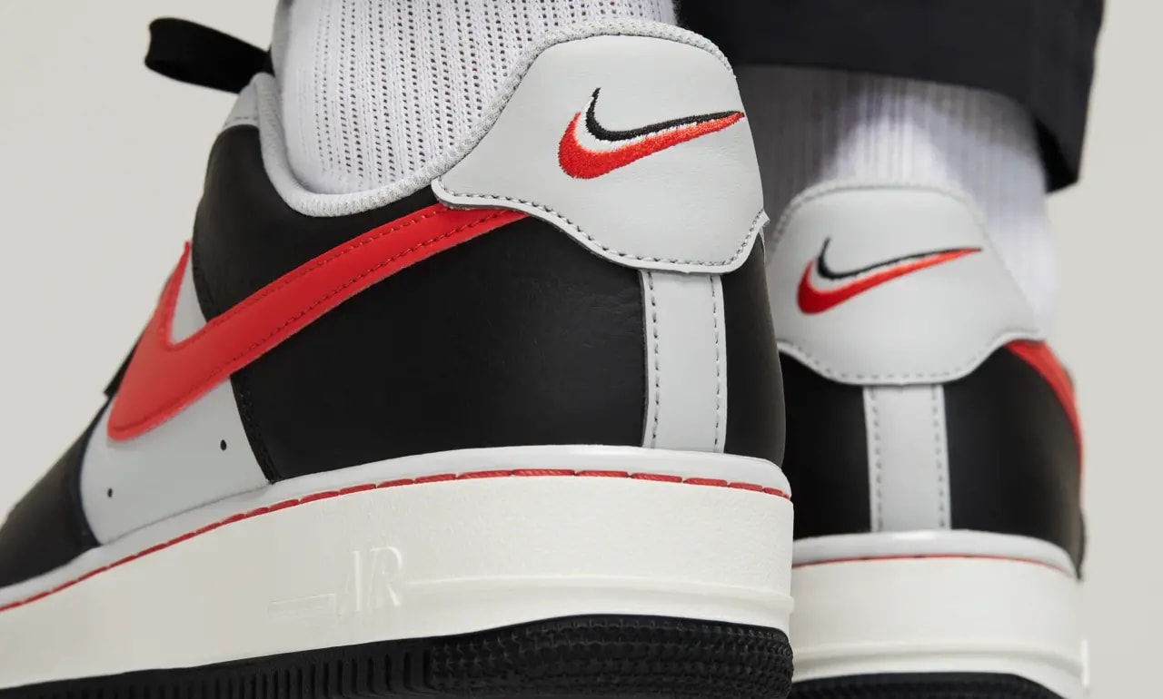 Giày Nike x NBA Air Force 1 '07 LV8 "Chile Red" DC8874-001 — ảnh 4