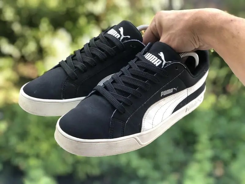 Giày Puma Smash Vulc Leather Trainers 359622-09 — ảnh 5