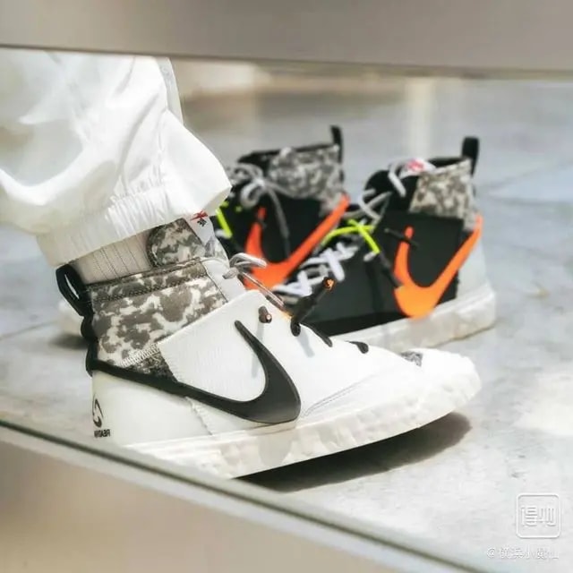 Giày Nike READYMADE x Blazer Mid 'White Camo' CZ3589-100 — ảnh 4