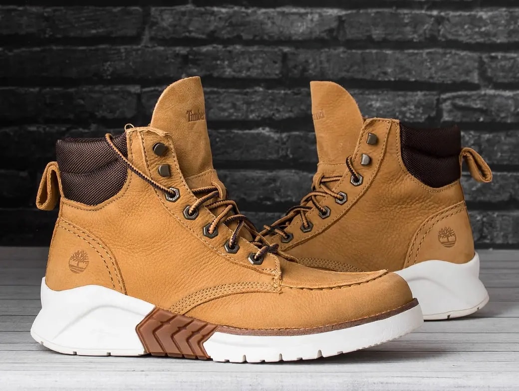 Giày Timberland Booties Leather Yellow A27WC — ảnh 5