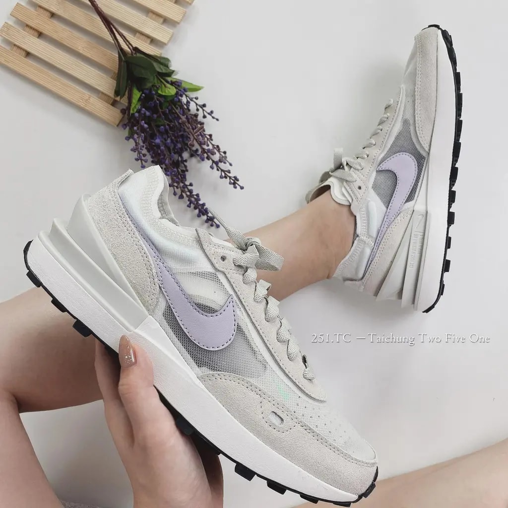 Giày Nike Waffle One 'Summit White Infinite Lilac' DC2533-101 — ảnh 2