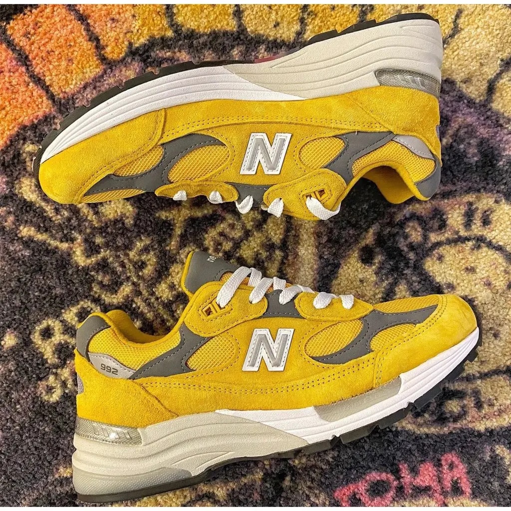 Giày New Balance 992 'Gold Cream' M992BB — ảnh 4
