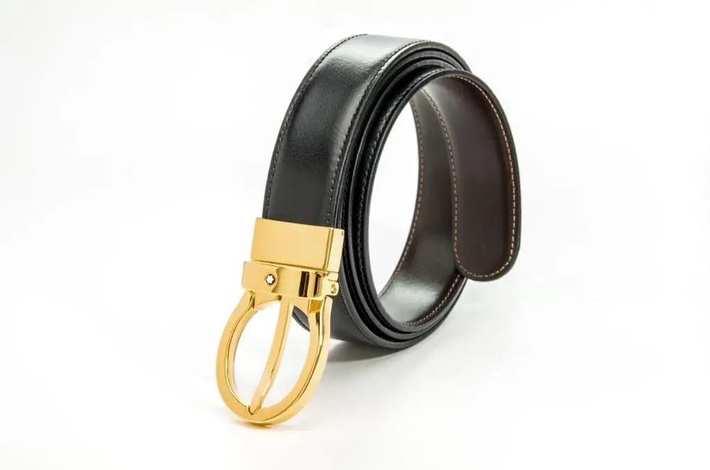 Dây Lưng Montblanc Classic Reversible Leather Belt 38579 — ảnh 4