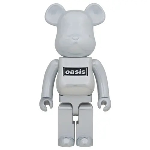 Mô Hình Bearbrick Oasis White Chrome — kich-thuoc: lien-he-order