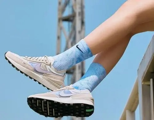 Giày Nike Waffle One 'Summit White Infinite Lilac' DC2533-101 — ảnh 4