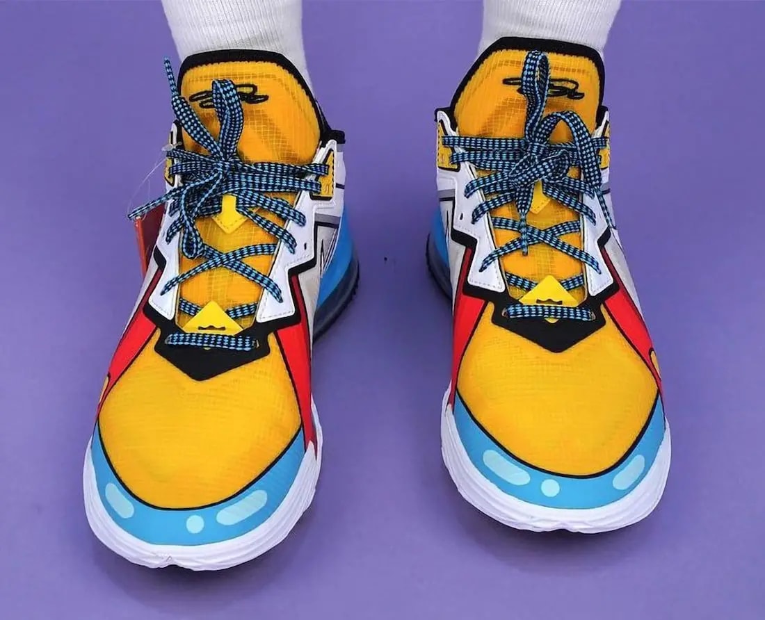 Giày Nike LeBron 18 Low 'Stewie Griffin' CV7562-104 — ảnh 2
