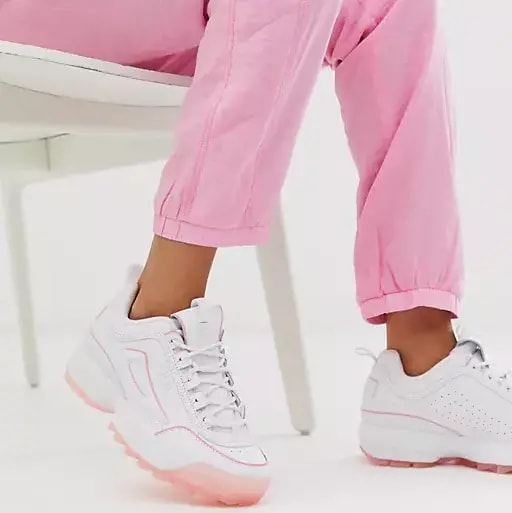 Giày Fila Disruptor 2 'White Ice Pink' F0431 — ảnh 2