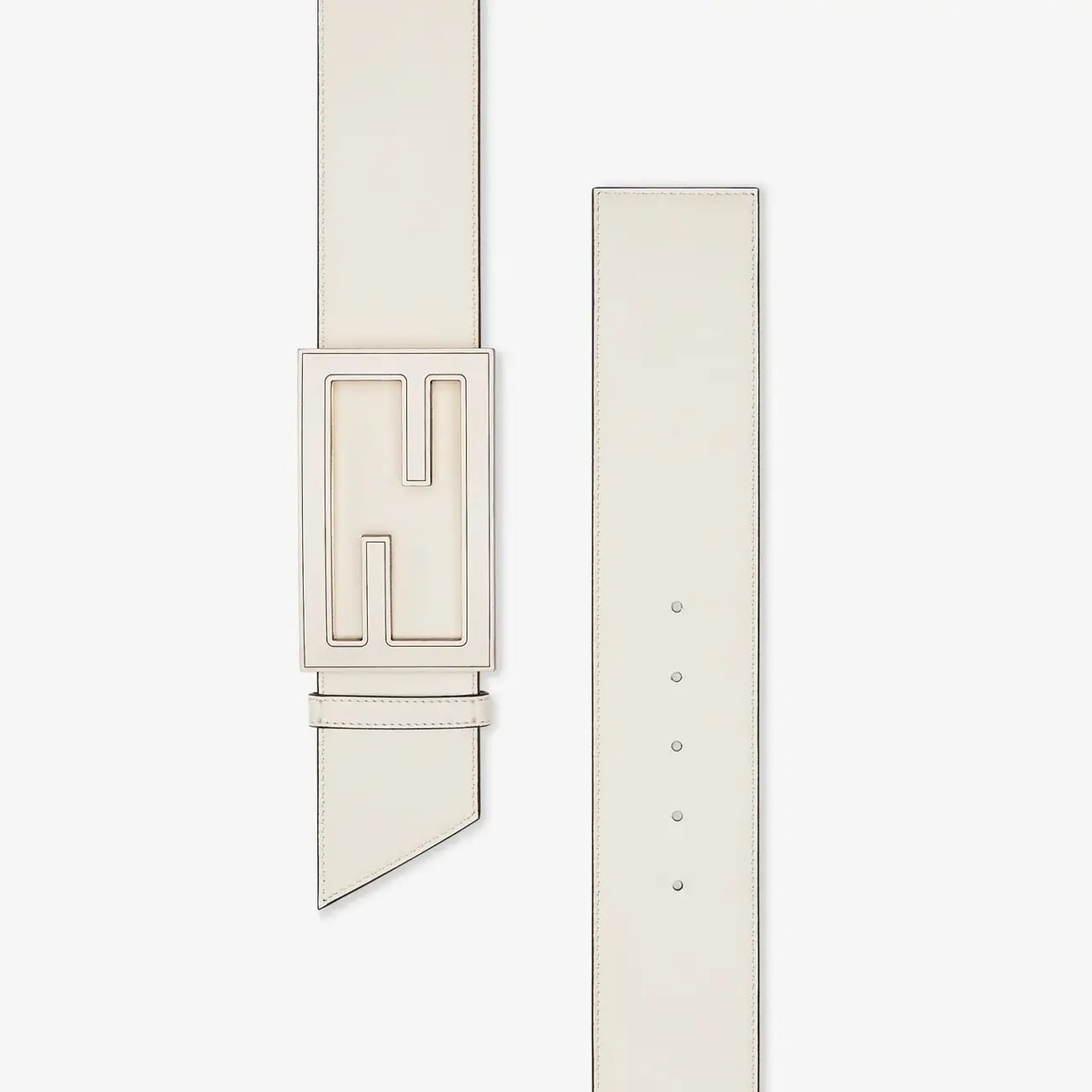 Thắt Lưng Fendi Plain Leather Elegant Style Logo Belts 8C0616AAIW-F0K7E — ảnh 3