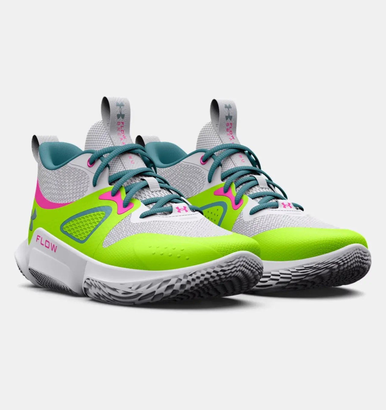 Giày Under Armour UA Flow Breakthru 3 'Green' 3025603-106 — ảnh 2
