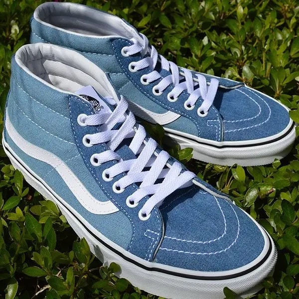 Giày Vans Sk8-Mid Reissue 'Denim 2-Tone' VN0A3MV8Q69 — ảnh 2