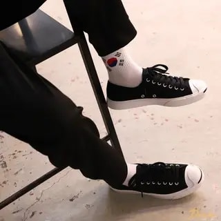 Giày Converse Jack Purcell 'Black' 164056C — ảnh 5