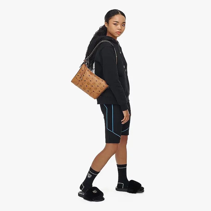 Túi MCM Klara Shoulder Bag in Visetos MWSBSKM01CO001 — ảnh 2