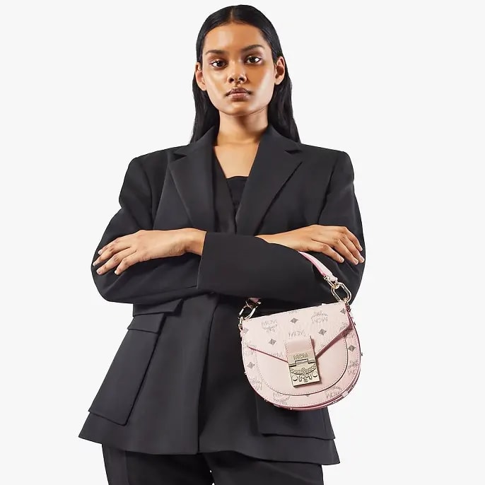 Túi MCM Patricia Shoulder Bag Visetos Pink MWSAAPA02QH001 — ảnh 2