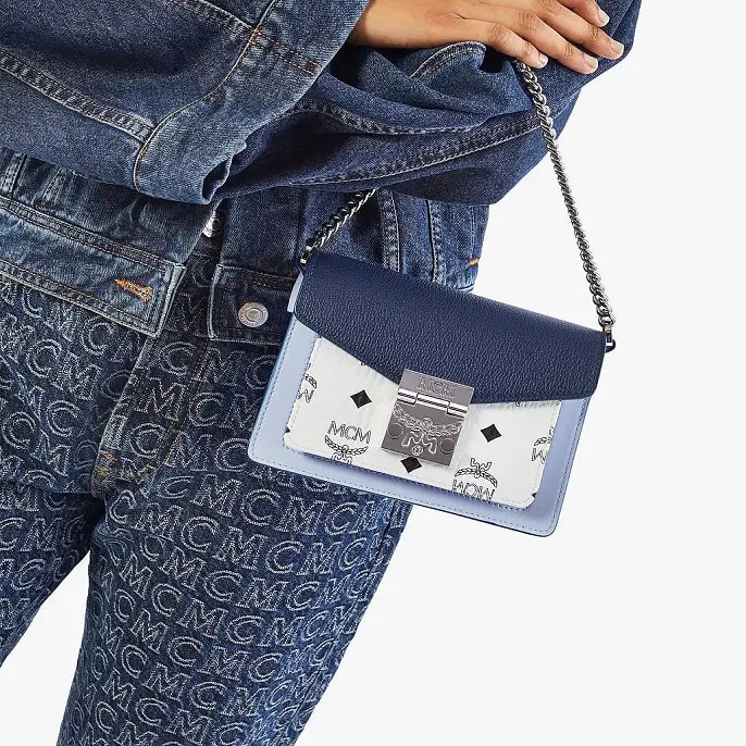 Túi MCM Patricia Cross Body Bag, Color Block Visetos MWRAAPA06VW001 — ảnh 2