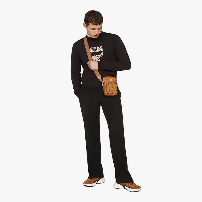 Túi MCM Tech Crossbody Visetos Cognac MMRASVI02CO001 — ảnh 2