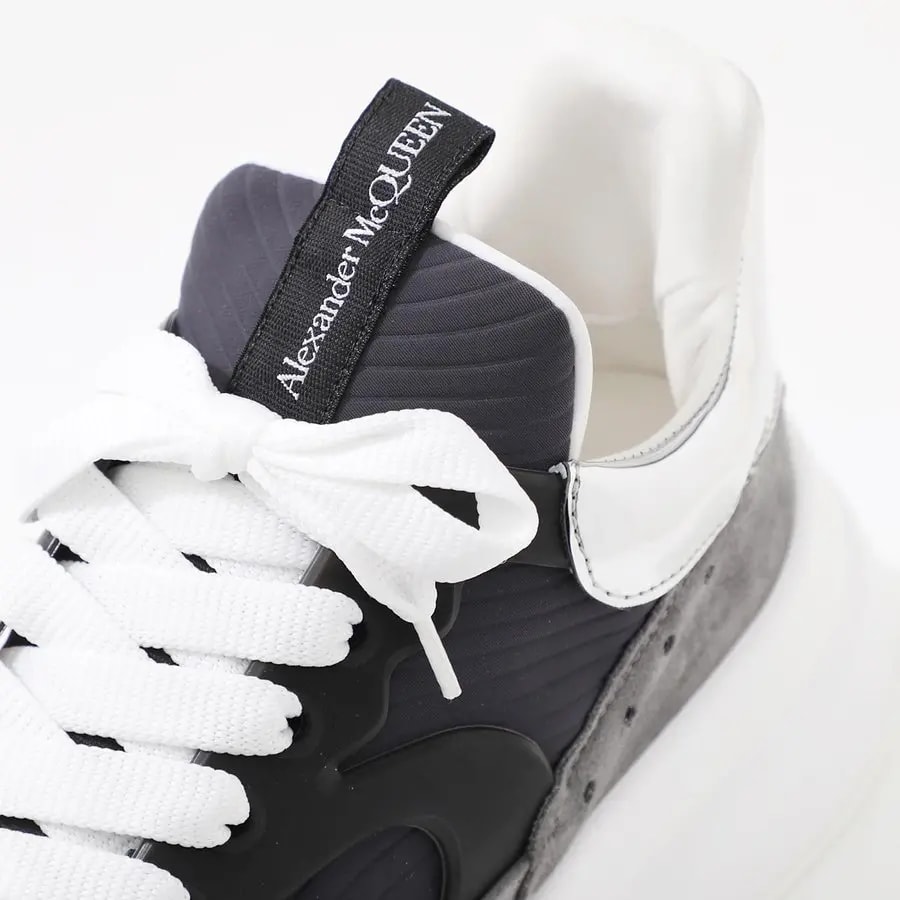 Giày Alexander McQueen Oversized Runner 'Grey Navy' 604281-WHBGP-1232 — ảnh 3