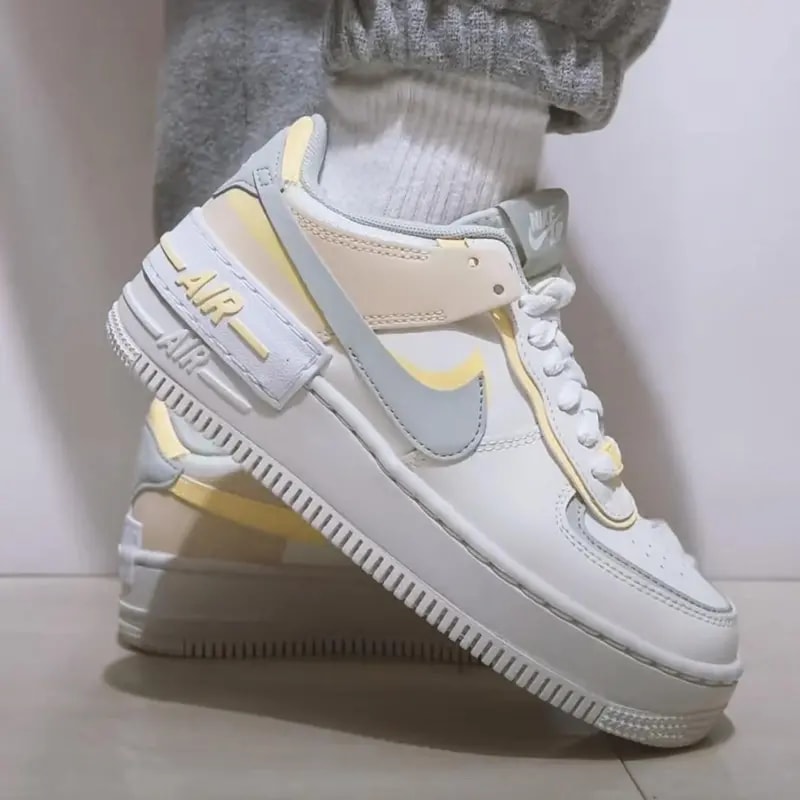 Giày Nike Air Force 1 Shadow 'Pearl White Citron Tint' DR7883-101 — ảnh 2