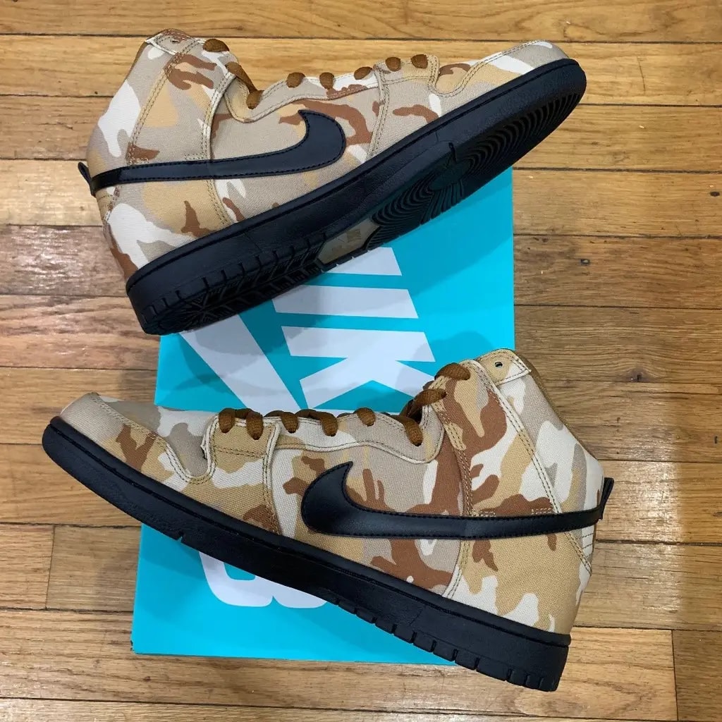 Giày Nike Dunk High Pro SB 'Brown Camo' BQ6826-200 — ảnh 4
