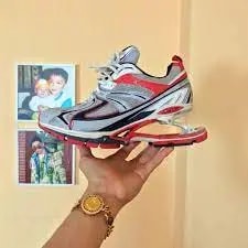 Giày Balenciaga X-Pander Sneaker 'Red Silver' 653871 W2RA4 6012 — ảnh 2