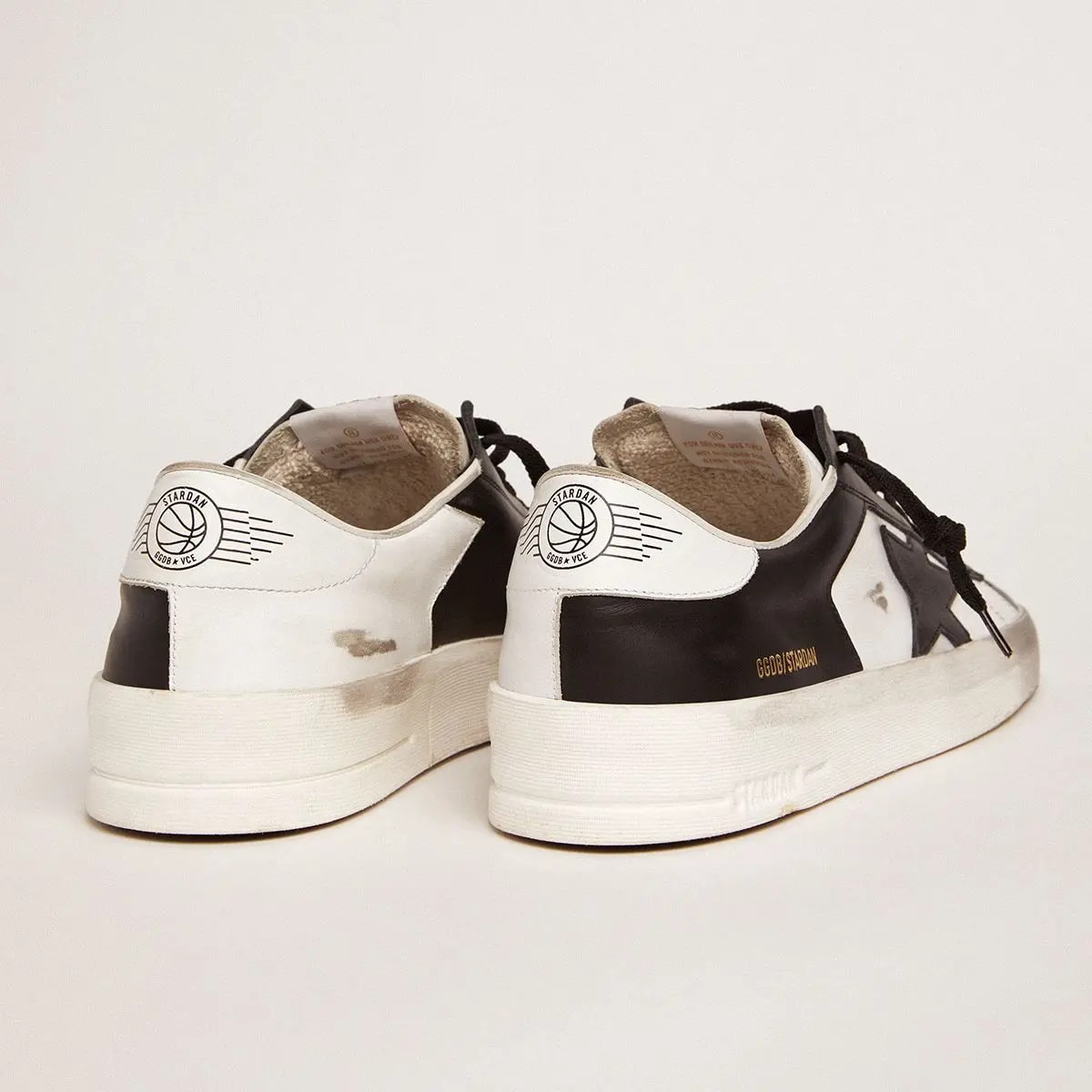 Giày Golden Goose Stardan 'White Black' GMF00128-F002186-10283 — ảnh 3