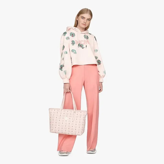 Túi MCM Anya Shopper Visetos 'Pink' MWP9AVI61QH001 — ảnh 2