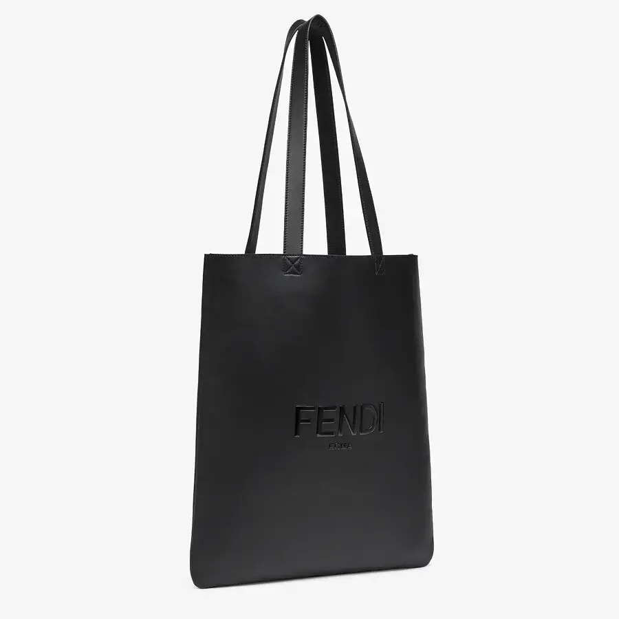 Túi Fendi Flat Shopping Bag Leather Bag 'Black' 7VA538-AFB3-F0QA1 — ảnh 2