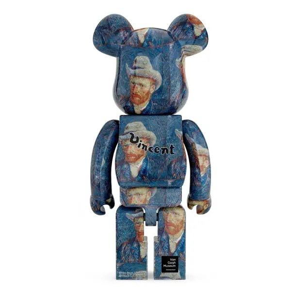 Mô Hình Bearbrick Vangogh Self Portrait — ảnh 2