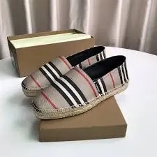Giày Burberry Icon Stripe Espadrilles 8023969 — ảnh 5