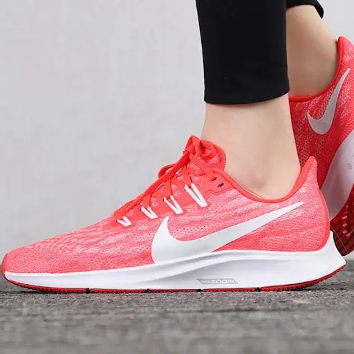 Giày Nike Wmns Air Zoom Pegasus 36 'Laser Crimson Platinum Tint' AQ2210-601 — ảnh 3