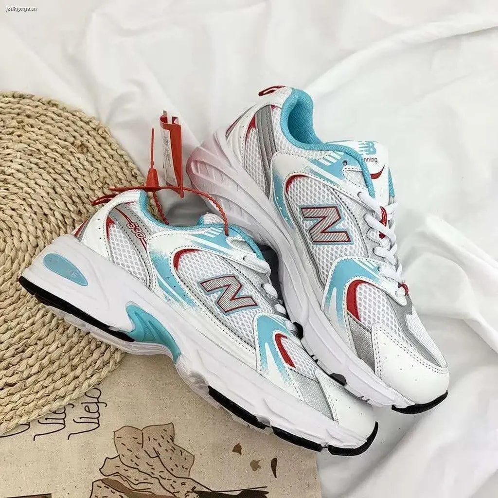 Giày New Balance 530 White Turquoise MR530CC1 — ảnh 2