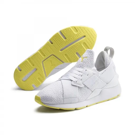 Giày Puma Wmns Muse TZ 'Blazing Yellow' 369658-01 — ảnh 3