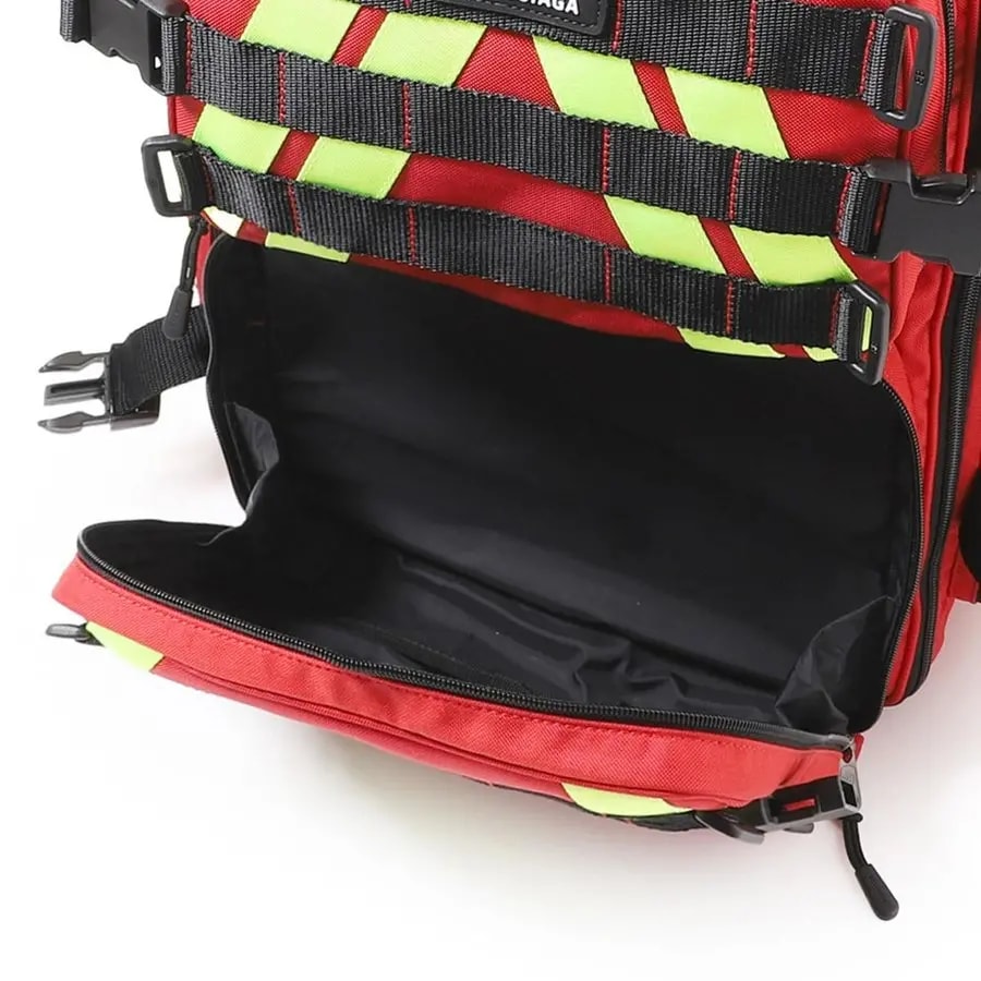 Balo Balenciaga Fire Logo Nylon 'Bright Red' 658058-2BKJX-6406 — ảnh 4