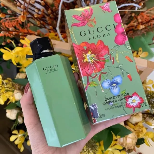 Nước Hoa Gucci Flora Limited Edition Emerald Gardenia EDT — ảnh 2