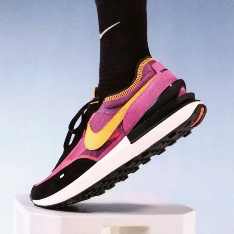 Giày Nike Wmns Waffle One 'Active Fuchsia' DC2533-600 — ảnh 2