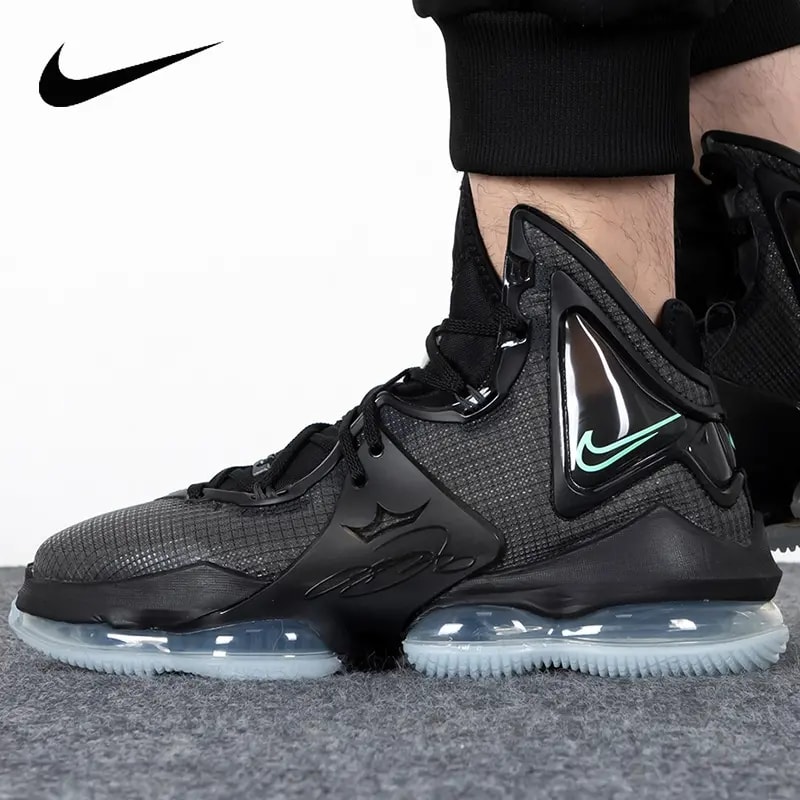 Giày Nike LeBron 19 'Black Aqua' DC9340-003 — ảnh 2