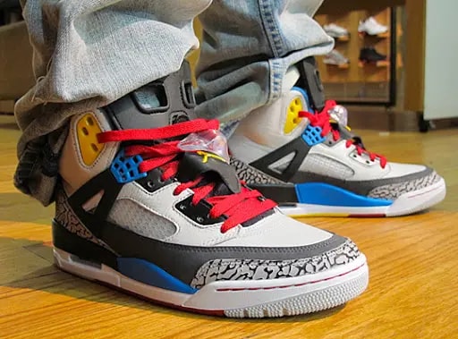 Giày Nike Jordan Spiz'ike GS 'Bordeaux' 315371-070 — ảnh 4