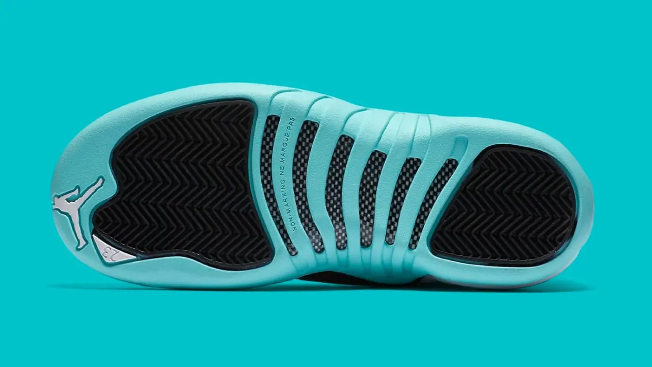Giày Nike Air Jordan 12 GS 'Light Aqua' 510815-100 — ảnh 4