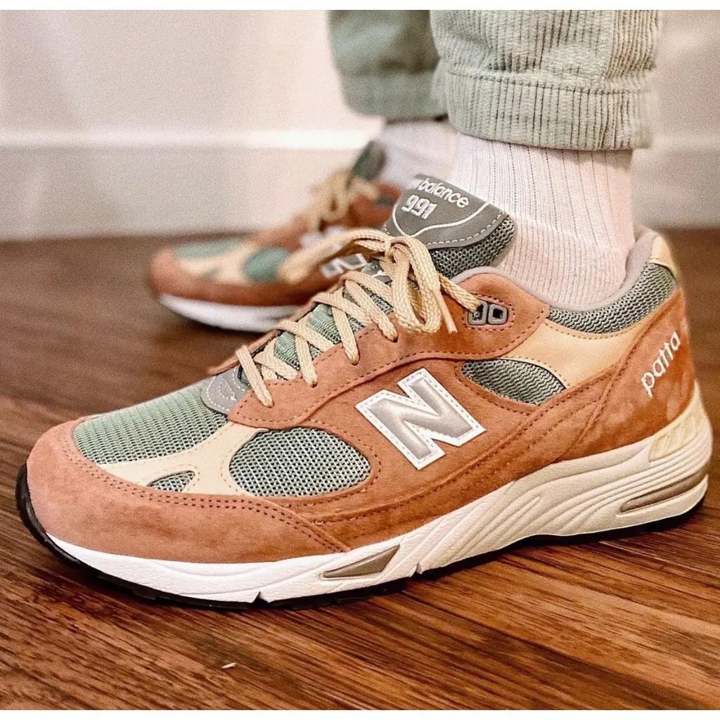 Giày New Balance Patta x 991 'Dusty Pink' M991PAT — ảnh 2