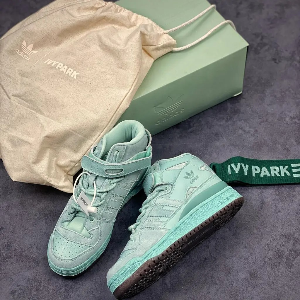 Giày Adidas Ivy Park x Forum Mid 'Green Tint' FZ4387 — ảnh 3