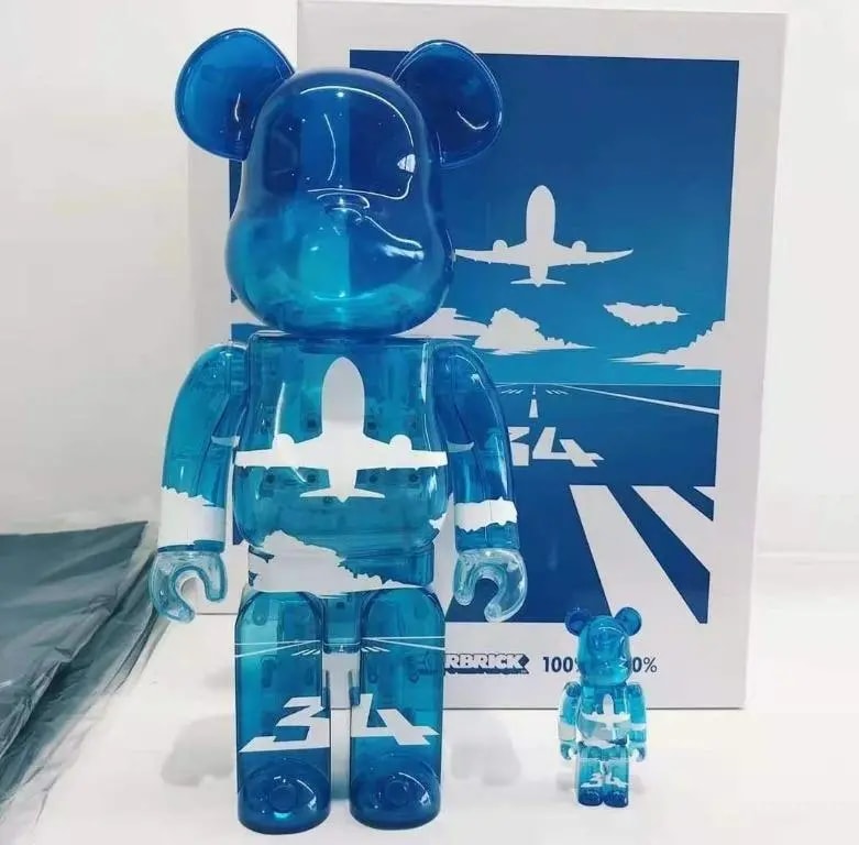 Mô Hình Bearbrick ANA Original 100% + 400% — ảnh 3