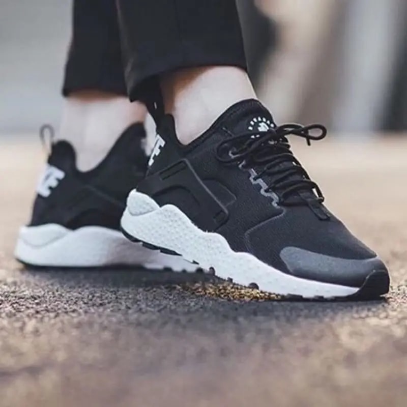Giày Nike Wmns Air Huarache Run Ultra 'Black White' 819151-001 — ảnh 3
