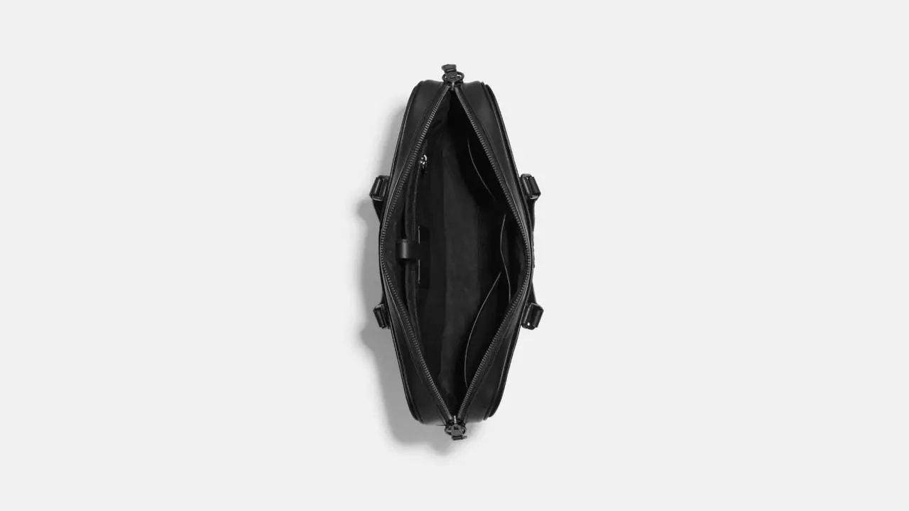 Túi Coach Graham Structured Brief Signature Canvas 'Black' C8175-QBN3A — ảnh 3