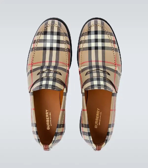 Giày Burberry The 1983 Check Link Loafer Vintage 4078539 — ảnh 5