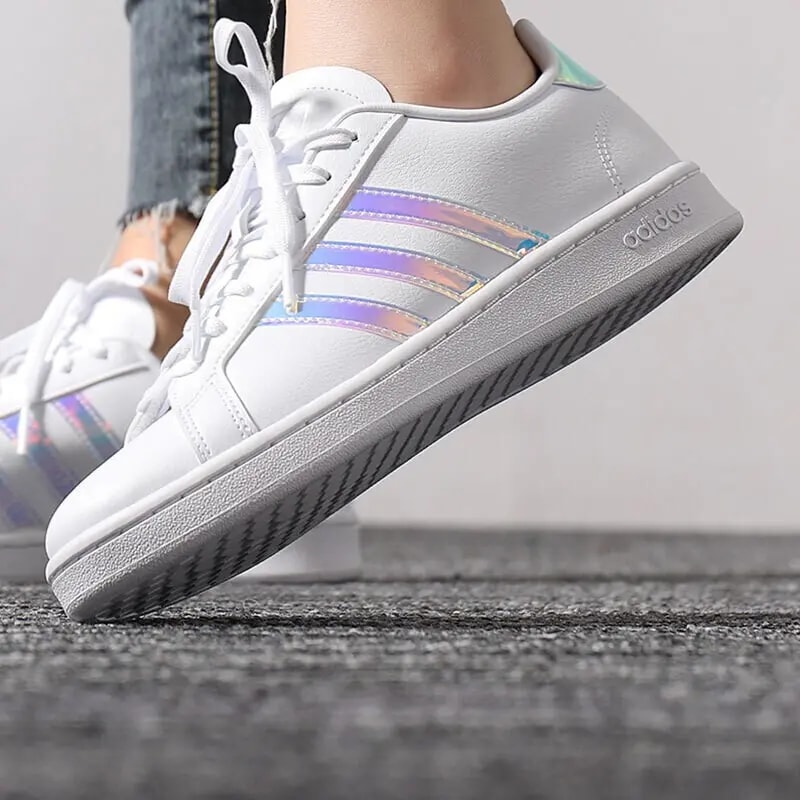 Giày Adidas Wmns Grand Court 'Silver Mint' EE9689 — ảnh 3