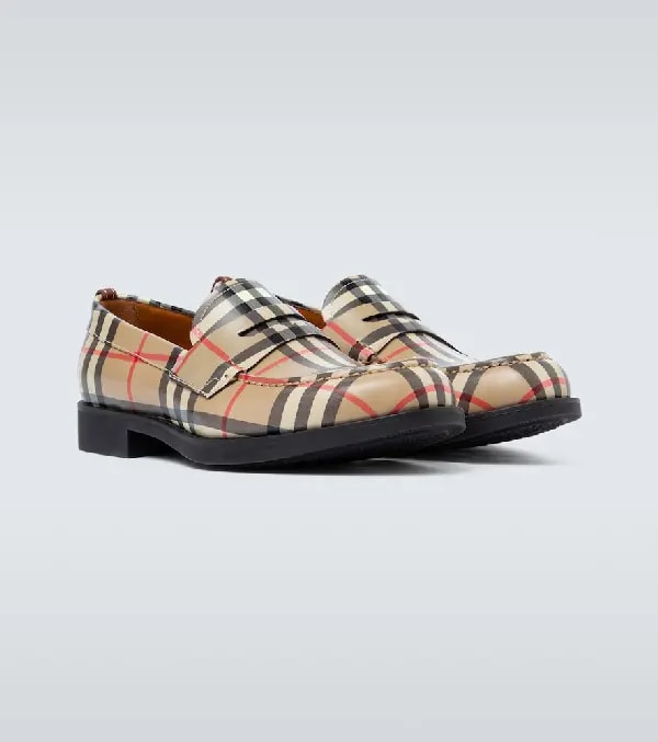Giày Burberry The 1983 Check Link Loafer Vintage 4078539 — ảnh 4