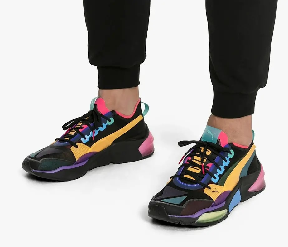 Giày Puma LQDCELL Optic Sheer 'Black Rose Turquoise' 192560-06 — ảnh 5