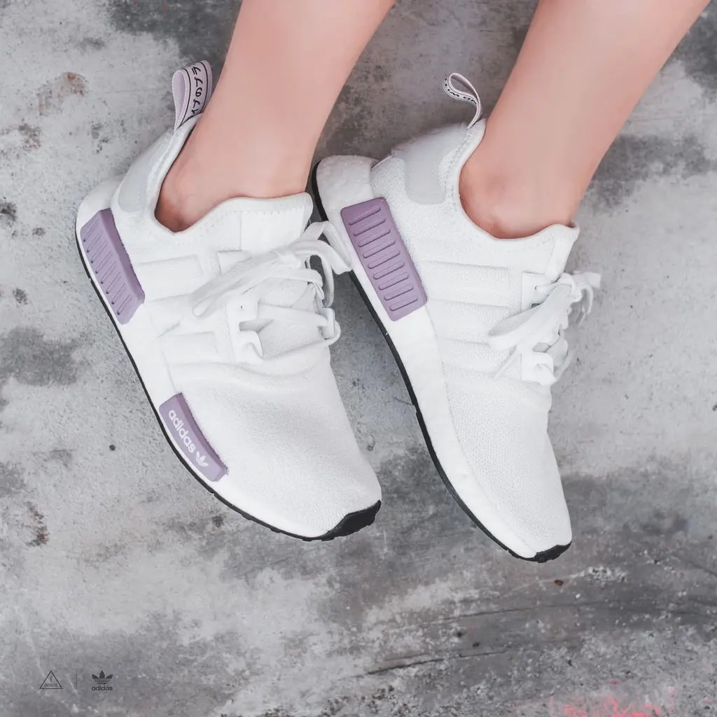 Giày Adidas Wmns NMD R1 'White Orchid' BD8024 — ảnh 5