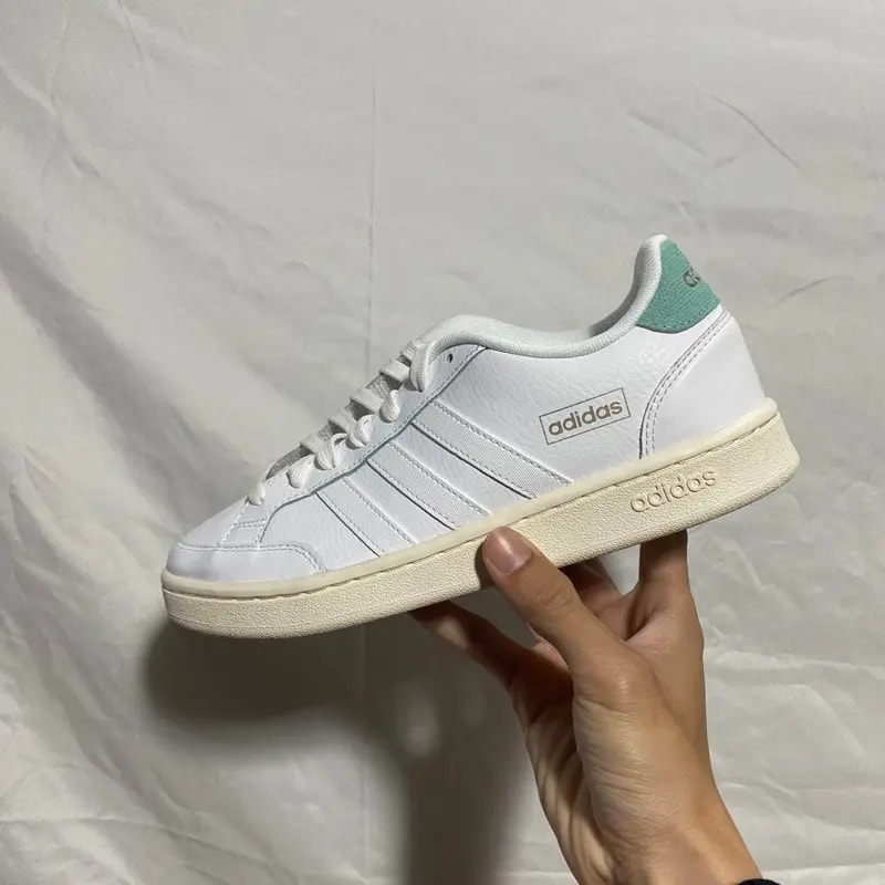 Giày Adidas Grand Court SE 'White Acid Mint' FY8672 — ảnh 2
