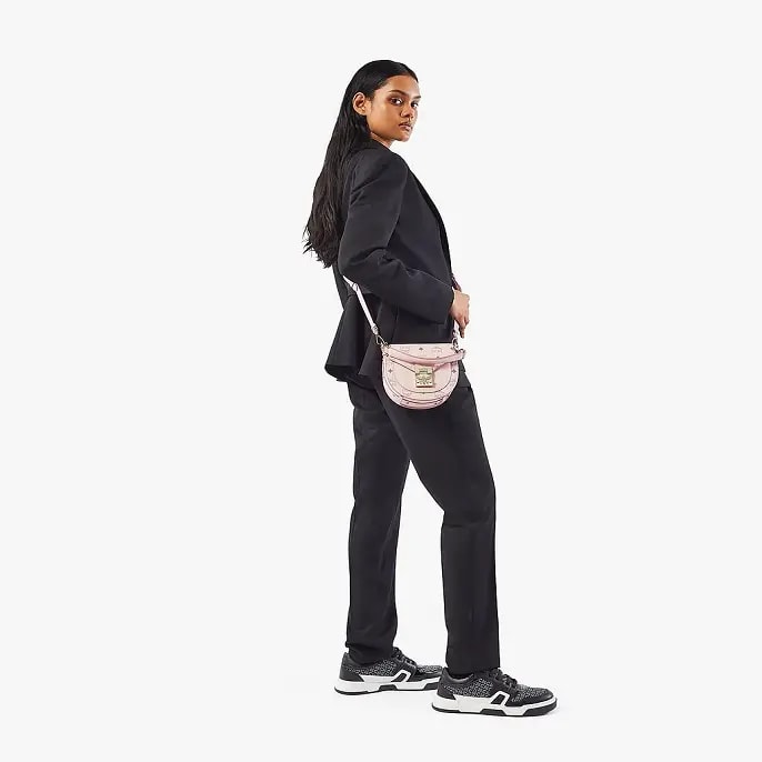 Túi MCM Patricia Shoulder Bag Visetos Pink MWSAAPA02QH001 — ảnh 3