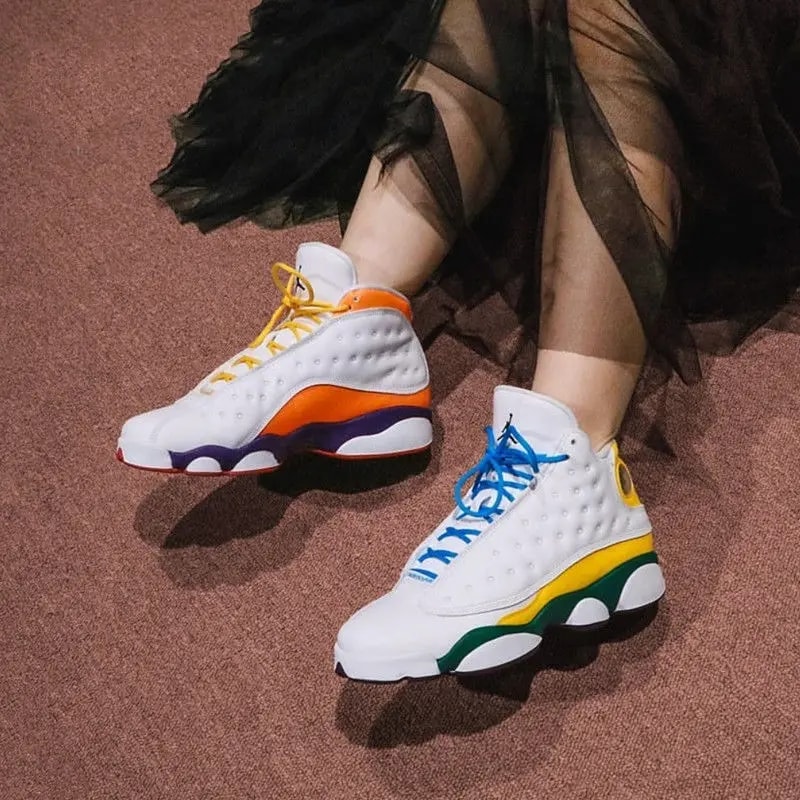 Giày Nike Air Jordan 13 Retro GS 'Playground' CV0785-158 — ảnh 4